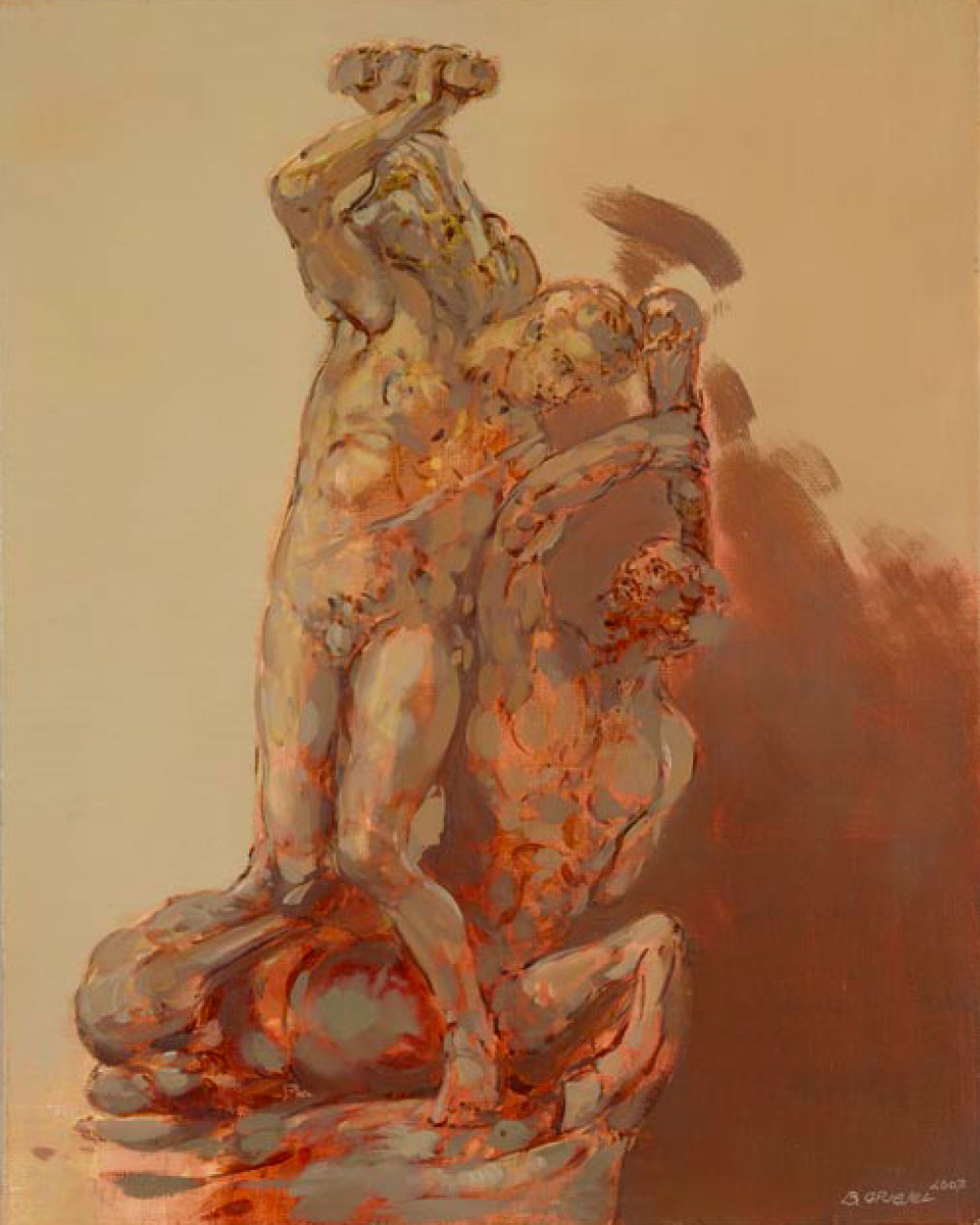 Herkules und Antheus