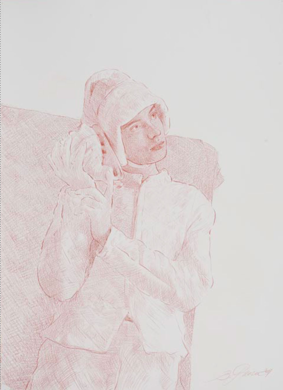 Pierrot lauscht dem Meer